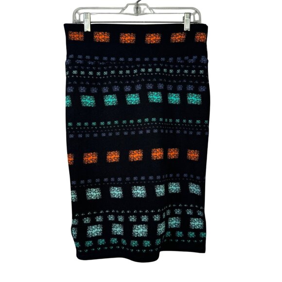 LuLaRoe Cassie Womens Geometric Patterned Skirt Size M - Picture 1 of 4